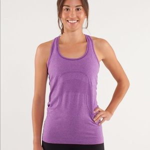 Lululemon Swiftly Tank in Tender Violet Size 4
